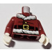 LEGO Dark Red Minifig Torso with Santa Outfit (973)