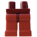 LEGO Donkerrood Minifiguur Heupen met Rood Poten (73200 / 88584)