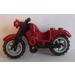 LEGO Dunkelrot Motorrad