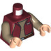 LEGO Dark Red Padme Amidala (Senator) Torso (973 / 76382)