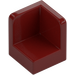 LEGO Dark Red Panel 1 x 1 Corner with Rounded Corners (6231)