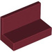 LEGO Dark Red Panel 1 x 2 x 1 with Square Corners (4865 / 30010)