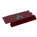 LEGO Dark Red Panel 3 x 3 x 6 Corner Wall with Bricks (Top Left) Sticker without Bottom Indentations (87421)