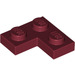 LEGO Dark Red Plate 2 x 2 Corner (2420)