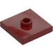 LEGO Dark Red Plate 2 x 2 with Groove and 1 Center Stud (23893 / 87580)