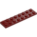 LEGO Dark Red Plate 2 x 8 (3034)