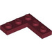 LEGO Dark Red Plate 3 x 3 Corner (77844)