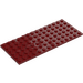 LEGO Dark Red Plate 6 x 14 (3456)