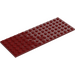 LEGO Dark Red Plate 6 x 16 (3027)