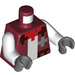 LEGO Dark Red Rancher Minifig Torso (973 / 76382)