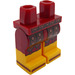 LEGO Dark Red Roman Commander Minifigure Hips and Legs (3815 / 13655)