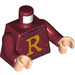 LEGO Dark Red Ron Weasley Christmas Top Minifig Torso (973 / 76382)