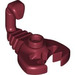 LEGO Donkerrood Scorpion (28839 / 30169)