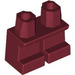 LEGO Dunkelrot Kurz Beine (41879 / 90380)