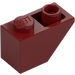 LEGO Donkerrood Helling 1 x 2 (45°) Omgekeerd (3665)