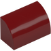 LEGO Dark Red Slope 1 x 2 Curved (37352 / 98030)