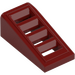 LEGO Dark Red Slope 1 x 2 x 0.7 (18°) with Grille (61409)