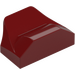 LEGO Dark Red Slope 1 x 2 x 0.7 Curved with Fin (47458 / 81300)