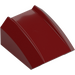 LEGO Dark Red Slope 1 x 2 x 2 Curved (30602 / 47904)