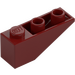 레고 진한 빨간색 경사 1 x 3 (25°) 거꾸로 (4287)