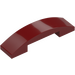 LEGO Dark Red Slope 1 x 4 Curved Double (93273)