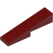 LEGO Mørkerød Skråning 1 x 4 med Skåret ud (5654)