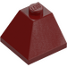 LEGO Dark Red Slope 2 x 2 (45°) Corner (3045)