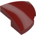 LEGO Dark Red Slope 2 x 2 x 0.7 Curved Round Quarter (5852)