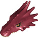 LEGO Dark Red Smaug Head (18768)