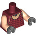 LEGO Donkerrood Sugi Torso (973 / 76382)