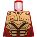 LEGO Dark Red Takeshi Torso without Arms (973)