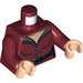 LEGO Rouge foncé Talia Al Ghul Minifig Torse (973 / 76382)