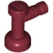 LEGO Dark Red Tap 1 x 1 with Hole in End (4599)
