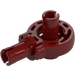 LEGO Dark Red Technic Click Rotation Bushing with Two Pins (47455)