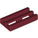 LEGO Dark Red Tile 1 x 2 Grille (with Bottom Groove) (2412 / 30244)