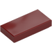 LEGO Dark Red Tile 1 x 2 with Groove (3069)