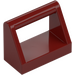 LEGO Dark Red Tile 1 x 2 with Handle (2432)