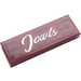 LEGO Dark Red Tile 1 x 3 with &#039;Jowls&#039; Sticker (63864)