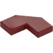 LEGO Dark Red Tile 2 x 2 Corner with Cutouts (27263)