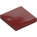 LEGO Dark Red Tile 2 x 2 with Groove (3068)