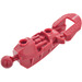 LEGO Donkerrood Toa Upper Been / Knee Armor met Bal Joints (53548)
