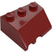 LEGO Dark Red Wedge 3 x 3 Right (48165)