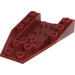 LEGO Dark Red Wedge 6 x 4 Inverted (4856)