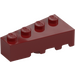 LEGO Dark Red Wedge Brick 2 x 4 Left (41768)