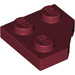 LEGO Dunkelrot Keil Platte 2 x 2 Cut Ecke (26601)
