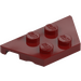 LEGO Dark Red Wedge Plate 2 x 4 (51739)