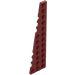 LEGO Dunkelrot Keil Platte 3 x 12 Flügel Links (47397)