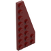 LEGO Dunkelrot Keil Platte 3 x 8 Flügel Rechts (50304)