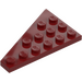 LEGO Dark Red Wedge Plate 4 x 6 Wing Right (48205)