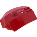 LEGO Dark Red Windscreen 6 x 8 x 2 Curved with HIGH PRESSURE RELIEF DO NOT COVER (Left) Sticker (41751)